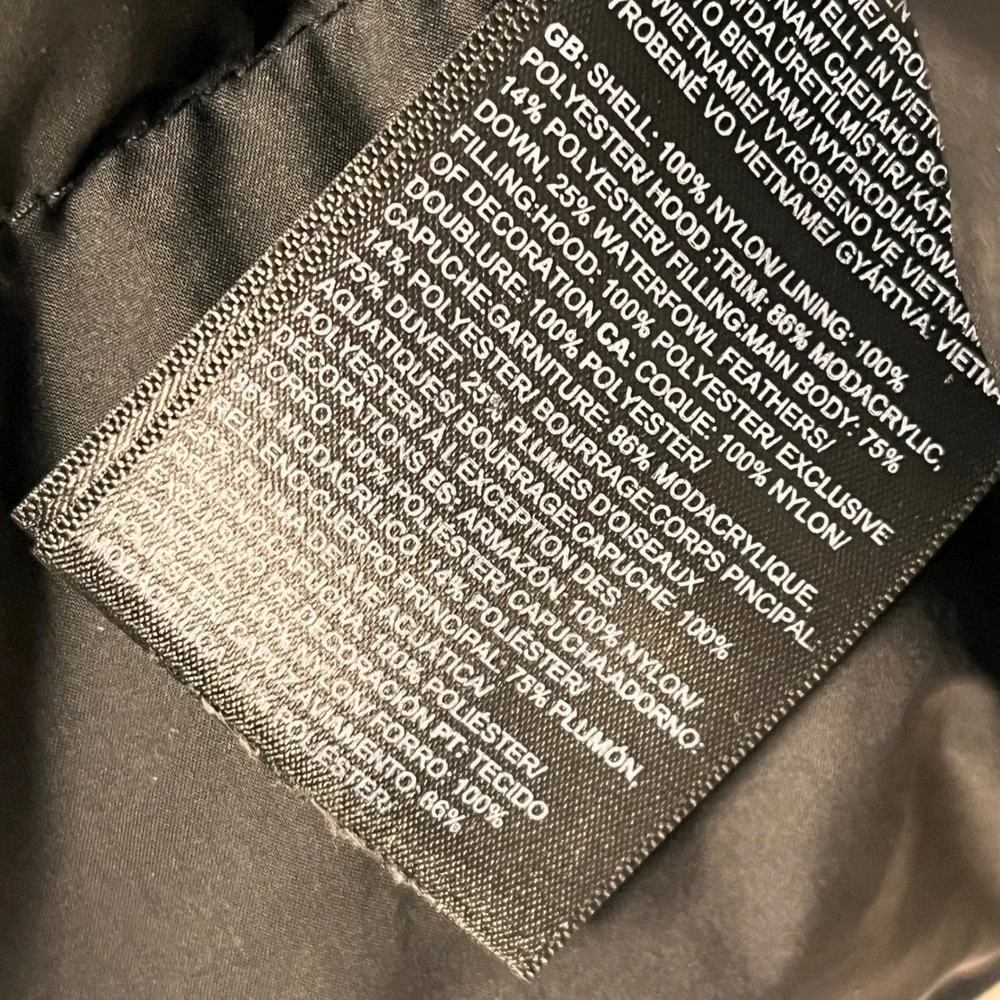 The North Face Hooded Winter Jacket Kids 4T Insulated Warm 550 Ski Parka‎ Coat